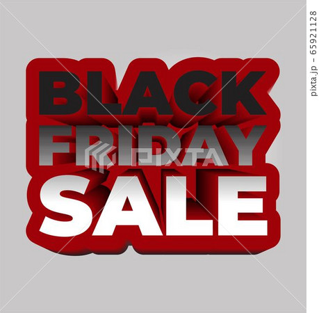Black Friday Sale label vector 65921128