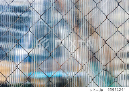 Plastic and metal mesh. Plastic and metal mesh. 65921244