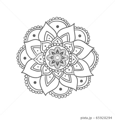 Mandala. Floral pattern Mandala. Floral pattern 65928294