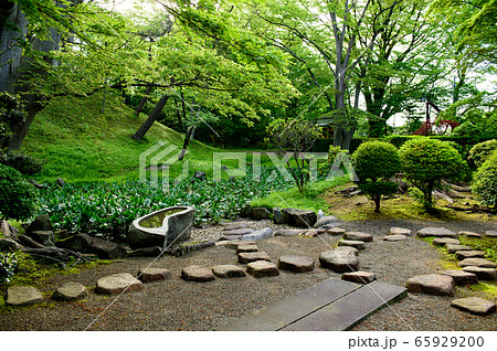 茶庭 千秋公園 秋田市 茶庭 千秋公園 秋田市 65929200