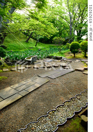 茶庭　千秋公園　秋田市 65929201