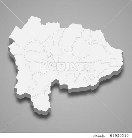 3d map prefecture of Japan Template for your 3d map prefecture of Japan Template for your 65930516