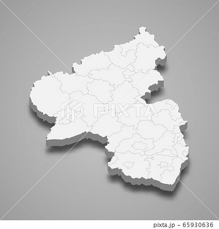 3d map state of Germany Template for your design 3d map state of Germany Template for your design 65930636