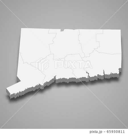 3d map state of United States Template for your 65930811