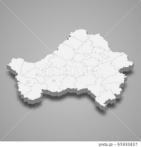 3d map region of Russia Template for your design 3d map region of Russia Template for your design 65930837
