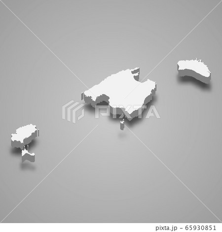 3d region of Spain Template for your design 65930851