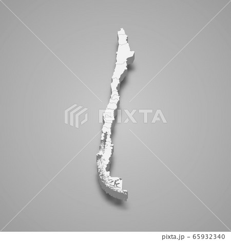 3d map with borders Template for your design 65932340