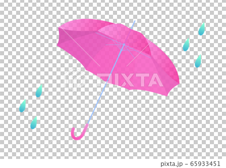 リアルなビニール傘 65933451