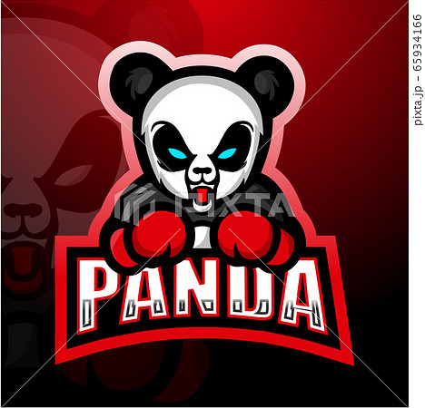 Boxing Panda mascot esport logo design Boxing Panda mascot esport logo design 65934166