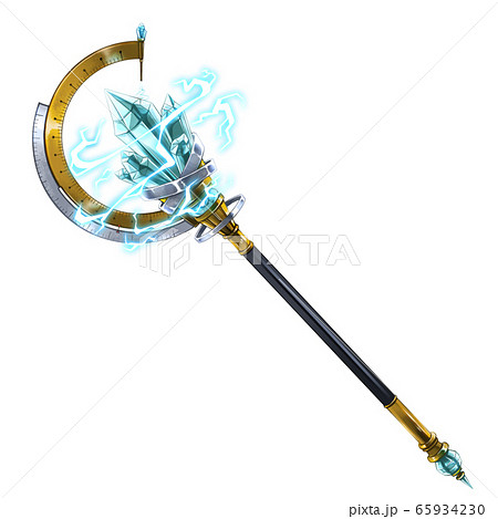 Fantasy Item Weapon Stock Illustration