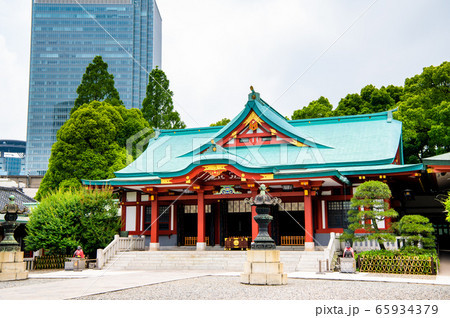 東京都赤坂 日枝神社　社殿 65934379