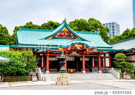 東京都赤坂 日枝神社　社殿 65934383