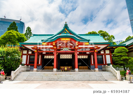 東京都赤坂 日枝神社 社殿 東京都赤坂 日枝神社 社殿 65934387