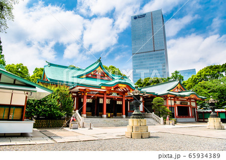 東京都赤坂 日枝神社　社殿 65934389
