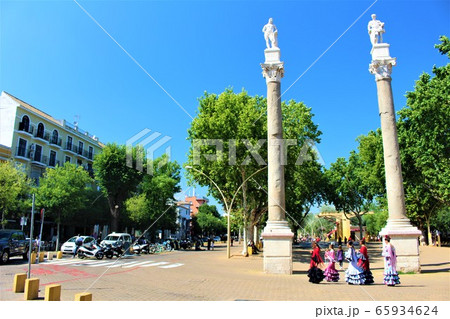 Alameda de Herculesアラメダ/セビージャの風景(Spain/Sevilla) Alameda de Herculesアラメダ/セビージャの風景(Spain/Sevilla) 65934624