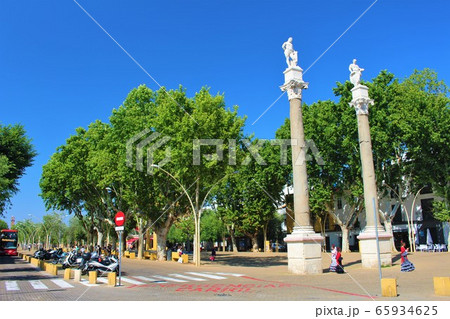 Alameda de Herculesアラメダ/セビージャの風景(Spain/Sevilla) 65934625