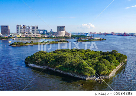 東京の史跡　東京湾にひっそりと浮かぶ第六台場 65934898