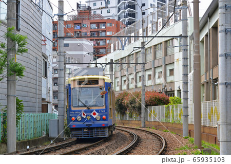 都電(東京さくらトラム) 7700形7703番 都電(東京さくらトラム) 7700形7703番 65935103