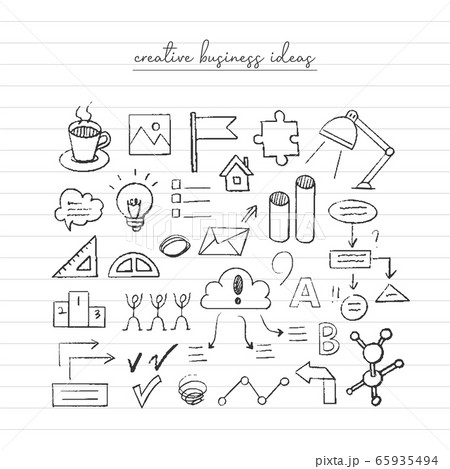 アイコン ビジネス アイデア 65935494