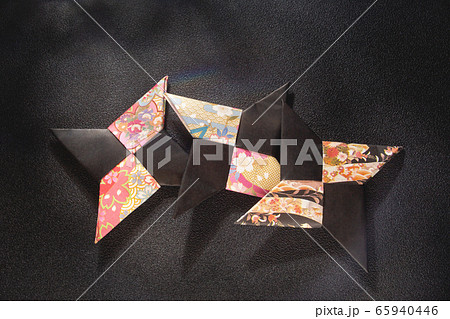 忍者の手裏剣 折り紙 日本の写真素材 忍者の手裏剣 折り紙 日本の写真素材