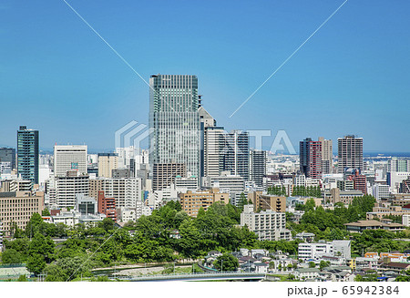 仙台市全景 青葉城 伊達政宗騎馬像 仙台市全景 青葉城 伊達政宗騎馬像 65942384