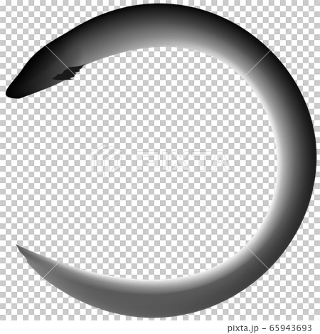 円形のうなぎ ベクターイラスト のイラスト素材