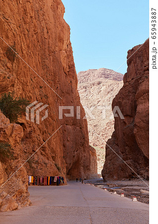 Todra Gorge, a canyon in the High Atlas Mountains Todra Gorge, a canyon in the High Atlas Mountains 65943887
