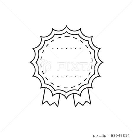 Certificate label. Blank store tag design 65945814
