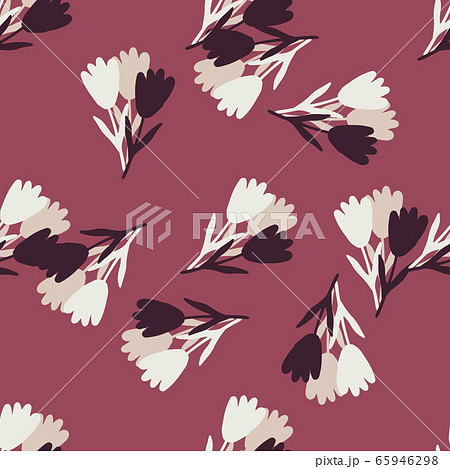 Vintage floral endless wallpaper. Romantic flowers Vintage floral endless wallpaper. Romantic flowers 65946298