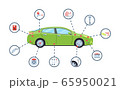 Car service concept. Automobile maintenance 65950021