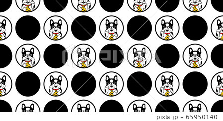 dog seamless pattern french bulldog lucky cat japan Maneki Neko polka dot vector scarf isolated repeat wallpaper tile background cartoon puppy pet illustration doodle design dog seamless pattern french bulldog lucky cat japan Maneki Neko polka dot vector scarf isolated repeat wallpaper tile background cartoon puppy pet illustration doodle design 65950140