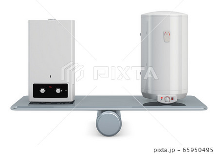 Tank electric water heater or home gas boiler 65950495