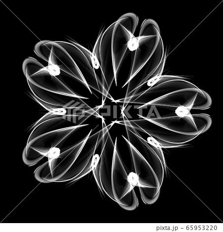 幻想的幾何学模様 五角形　20200525_002m 65953220