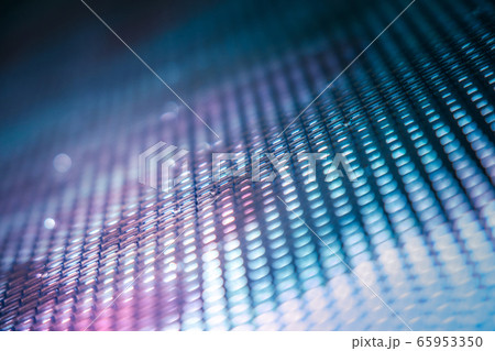 CloseUp LED blurred screen. LED soft focus CloseUp LED blurred screen. LED soft focus 65953350