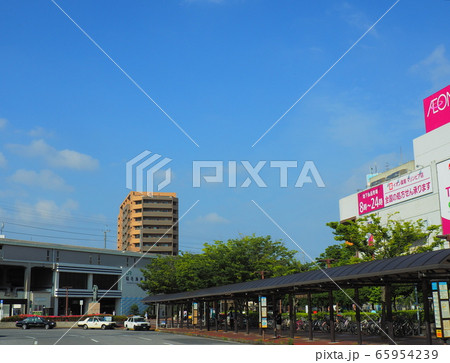 JR京葉線　稲毛海岸駅前の様子 65954239