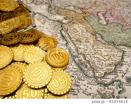 投資イメージ　中東 65954619