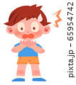驚く男の子 65954742
