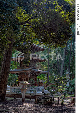 豊川稲荷 奥の院三重塔 豊川稲荷 奥の院三重塔 65956544