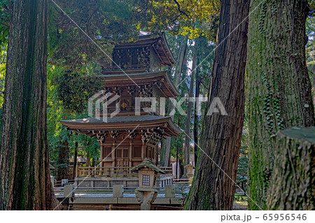 豊川稲荷 奥の院三重塔 65956546