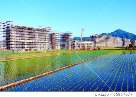 北陸新幹線　工事中 65957677