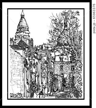 Paris, France, view of Montmartre Paris, France, view of Montmartre 65963376