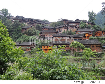 中国 貴州省 朗徳上寨 中国 貴州省 朗徳上寨 65964316