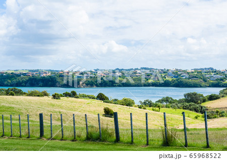 A beautiful Shakespear Bay which is located in the Shakespear Regional Park, Auckland Region, New Zealand 65968522