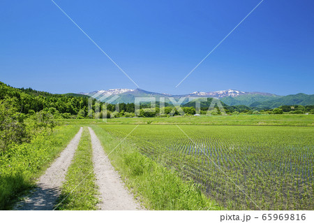 釜房ダム 蔵王連峰 田園風景 釜房ダム 蔵王連峰 田園風景 65969816