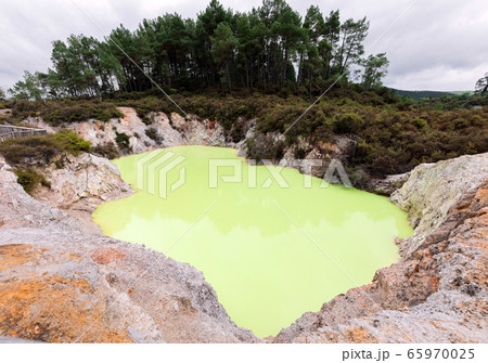 Wai-o-Tapu in New Zealand Wai-o-Tapu in New Zealand 65970025