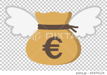 Flying euro drawstring bag 65970124