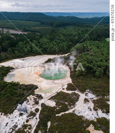 Wai-o-Tapu in New Zealand Wai-o-Tapu in New Zealand 65970256