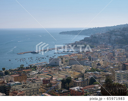 Panorama of the coast of Naples. Panorama of the coast of Naples. 65971983