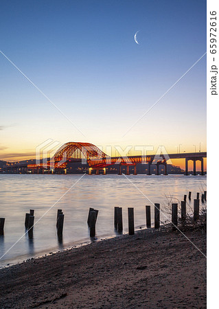 風景 夕方 夕暮れ 65972616