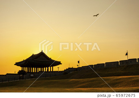 風景 夕焼け 夕方 65972675